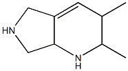 1H-Pyrrolo[3,4-b]pyridine,2,3,5,6,7,7a-hexahydro-2,3-dimethyl-(9CI) Structure