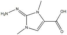 1H-Imidazole-4-carboxylicacid,2-hydrazono-2,3-dihydro-1,3-dimethyl-(9CI) 구조식 이미지
