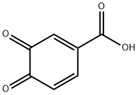 1,5-Cyclohexadiene-1-carboxylicacid,3,4-dioxo-(7CI,9CI) 구조식 이미지