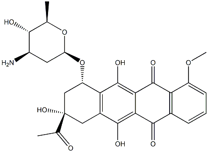 4'-epidaunomycin Structure