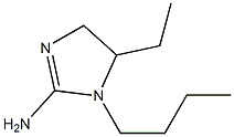 1H-Imidazol-2-amine,1-butyl-5-ethyl-4,5-dihydro-(9CI) 구조식 이미지