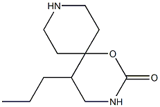 1-Oxa-3,9-diazaspiro[5.5]undecan-2-one,5-propyl-(9CI) 구조식 이미지