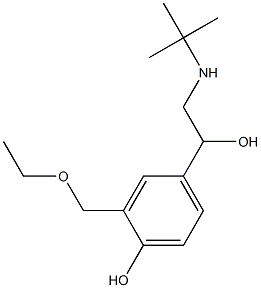 754926-25-5 Levalbuterol Related Compound E (30 mg) (alpha-[{(1,1-Dimethylethyl)amino}methyl]-3-(ethoxy-methyl)-4-hydroxy-benzenemethanol)
