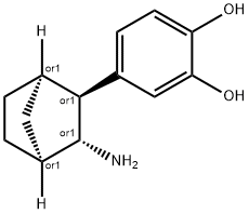 1,2-Benzenediol, 4-(3-aminobicyclo[2.2.1]hept-2-yl)-, (2-endo,3-exo)- (9CI) Structure