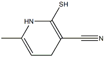 3-Pyridinecarbonitrile,1,4-dihydro-2-mercapto-6-methyl-(9CI) Structure