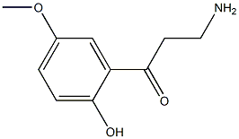 1-Propanone,3-amino-1-(2-hydroxy-5-methoxyphenyl)-(9CI) Structure