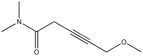 3-Pentynamide,5-methoxy-N,N-dimethyl-(9CI) Structure