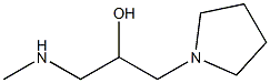 1-Pyrrolidineethanol,alpha-[(methylamino)methyl]-(9CI) Structure