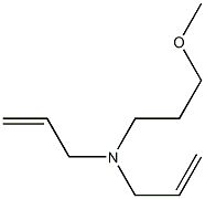 2-Propen-1-amine,N-(3-methoxypropyl)-N-2-propenyl-(9CI) Structure