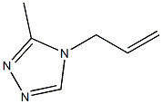 4H-1,2,4-Triazole,3-methyl-4-(2-propenyl)-(9CI) Structure