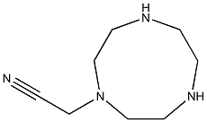 1H-1,4,7-트리아조닌-1-아세토니트릴,옥타하이드로-(9CI) 구조식 이미지