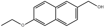 2-나프탈렌메탄올,6-에톡시-(9CI) 구조식 이미지