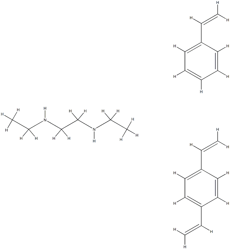 polystyrene polyamine copolymer Structure