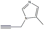 1H-Imidazole,5-methyl-1-(2-propynyl)-(9CI) 구조식 이미지
