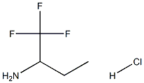 (±)-1,1,1-Trifluoro-2-butanaMine hydrochloride Structure