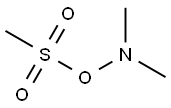 N,N-디메틸-O-(메틸술포닐)히드록실아민 구조식 이미지