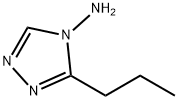 4H-1,2,4-Triazol-4-amine,3-propyl-(9CI) 구조식 이미지
