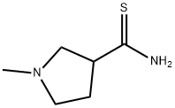 3-피롤리딘카르보티오아미드,1-메틸-(9CI) 구조식 이미지