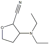 2-Furonitrile,3-diethylamino-tetrahydro-(5CI) Structure