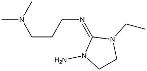 1,3-Propanediamine,N-(1-amino-3-ethyl-2-imidazolidinylidene)-N,N-dimethyl-(9CI) Structure