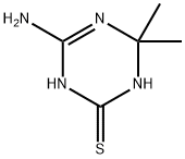 1,3,5-Triazine-2(1H)-thione,6-amino-3,4-dihydro-4,4-dimethyl-(9CI) Structure
