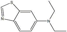 6-Benzothiazolamine,N,N-diethyl-(9CI) Structure