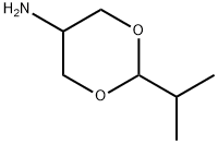 1,3-Dioxan-5-amine,2-(1-methylethyl)-(9CI) 구조식 이미지