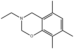 2H-1,3-Benzoxazine,3-ethyl-3,4-dihydro-5,7,8-trimethyl-(9CI) 구조식 이미지