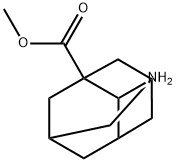 Tricyclo[3.3.1.13,7]decane-1-carboxylic acid, 2-amino-, methyl ester (9CI) Structure