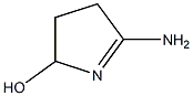 2-Pyrrolidinol,5-imino-(9CI) Structure