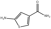 3-Thiophenecarboxamide,5-amino-(9CI) Structure