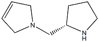 1H-Pyrrole,2,5-dihydro-1-[(2S)-2-pyrrolidinylmethyl]-(9CI) 구조식 이미지