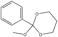 1,3-Dioxane,2-methoxy-2-phenyl-(9CI) Structure