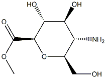 D-글리세로-D-굴로-헵톤산,5-아미노-2,6-안하이드로-5-데옥시-,메틸에스테르(9CI) 구조식 이미지
