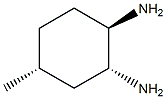 1,2-Cyclohexanediamine,4-methyl-,(1R,2R,4R)-rel-(9CI) Structure