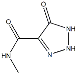 1H-1,2,3-Triazole-4-carboxamide,5-hydroxy-N-methyl-(9CI) Structure