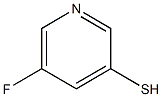 3-피리딘티올,5-플루오로-(9CI) 구조식 이미지
