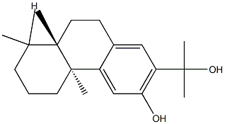 Abieta-8,11,13-triene-12,15-diol Structure