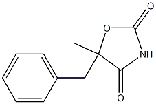 2,4-옥사졸리딘디온,5-메틸-5-(페닐메틸)-(9CI) 구조식 이미지