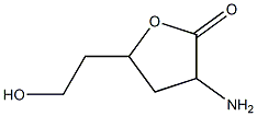 트레오-헥소닉산,2-아미노-2,3,5-트리데옥시-,감마-락톤(9CI) 구조식 이미지