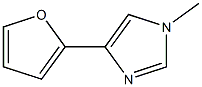 1H-Imidazole,4-(2-furanyl)-1-methyl-(9CI) 구조식 이미지