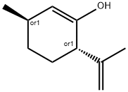 1-Cyclohexen-1-ol, 3-methyl-6-(1-methylethenyl)-, (3R,6S)-rel- (9CI) 구조식 이미지