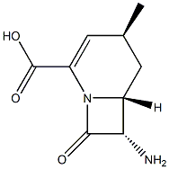 1-Azabicyclo[4.2.0]oct-2-ene-2-carboxylicacid,7-amino-4-methyl-8-oxo-,[4S- 구조식 이미지