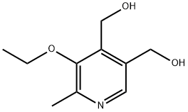 3,4-Pyridinedimethanol,5-ethoxy-6-methyl-(9CI) Structure