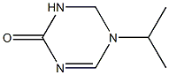 1,3,5-Triazin-2(1H)-one,5,6-dihydro-5-(1-methylethyl)-(9CI) Structure