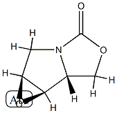 2H,4H-Oxireno[3,4]pyrrolo[1,2-c]oxazol-4-one,tetrahydro-,(1aS,6aR,6bR)- 구조식 이미지