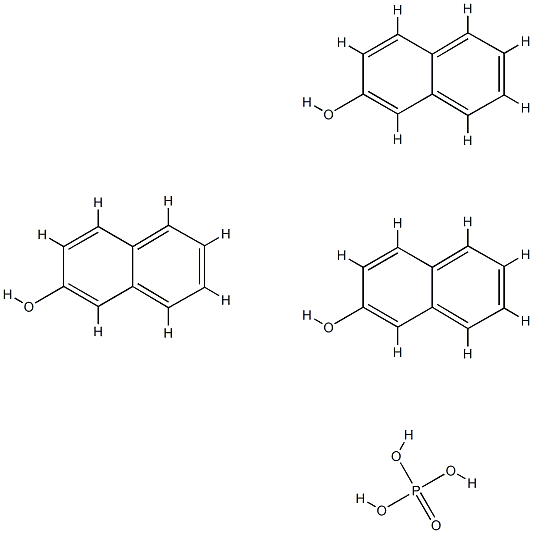2-naphthyl phosphate (Β-naphthyl phosphate) 구조식 이미지