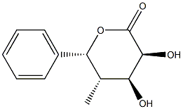 D-리크손산,4-데옥시-4-메틸-5-C-페닐-,델타-락톤,(5R)-(9CI) 구조식 이미지