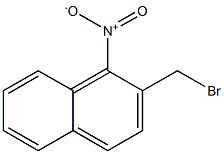 2-(bromomethyl)-1-nitronaphthalene Structure