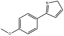 2H-Pyrrole,5-(4-methoxyphenyl)-(9CI) Structure